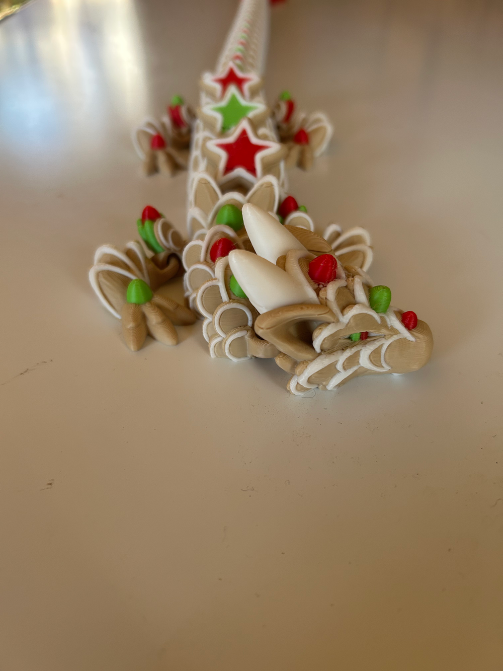 Christmas Sugar Cookie Dragon